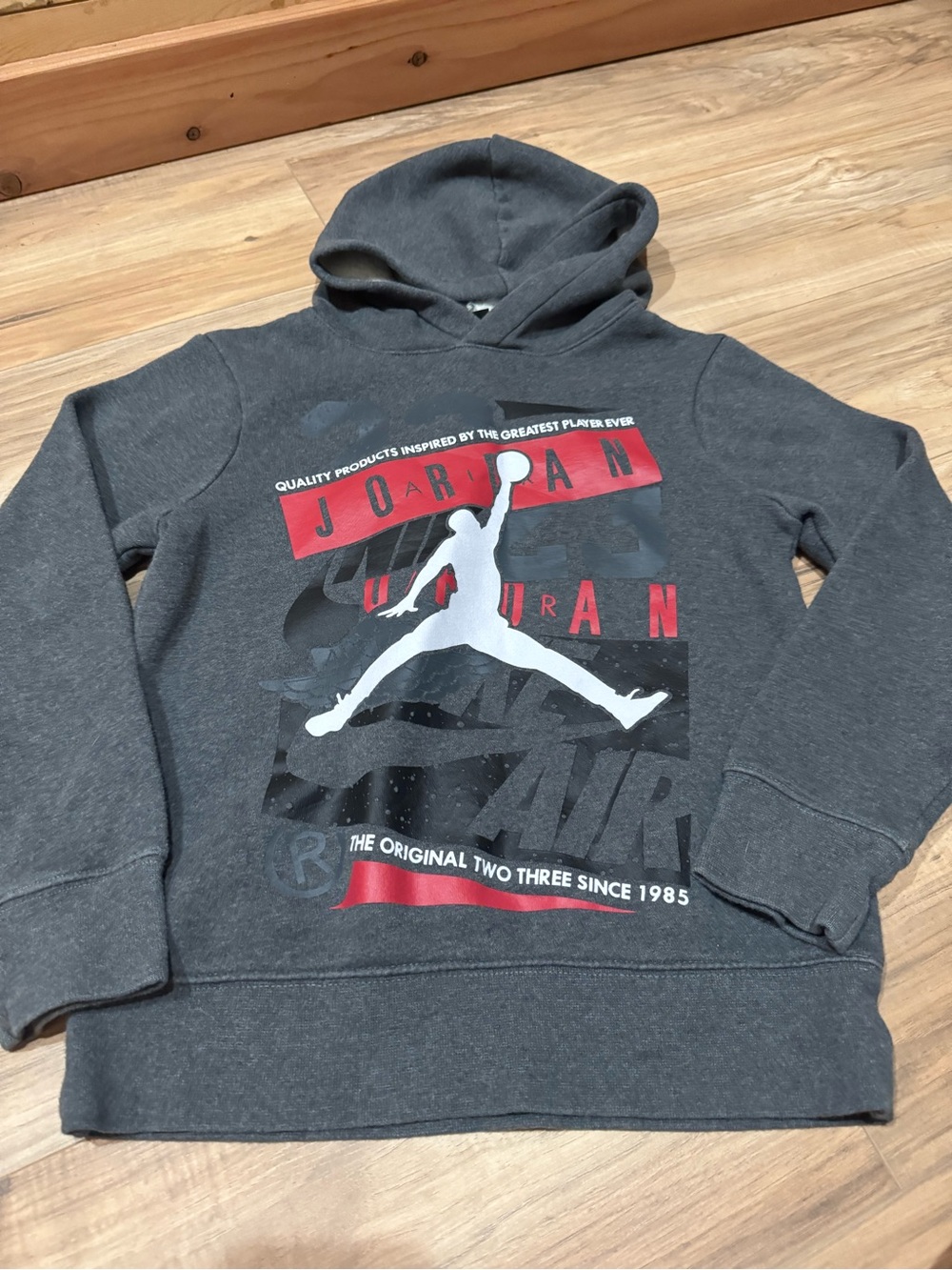 Kids Jordan Hooded Sweatshirt Size Small